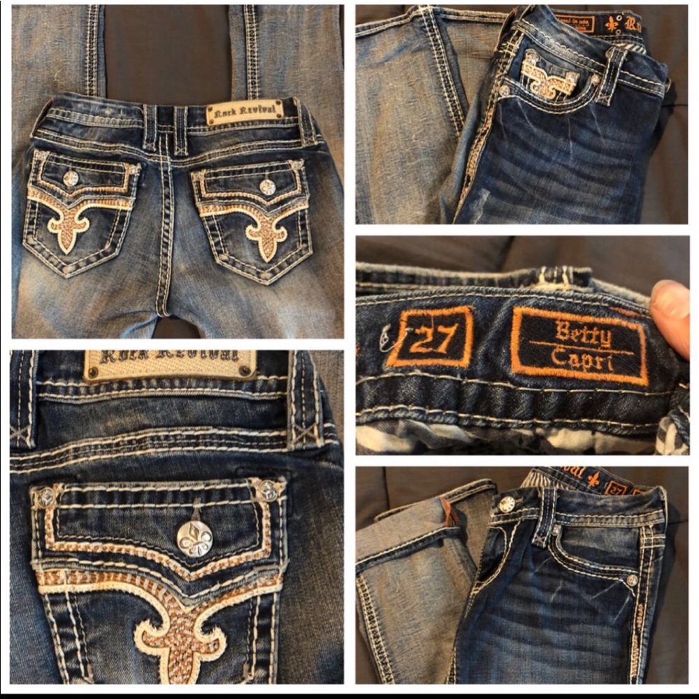 Rock Revival Capris